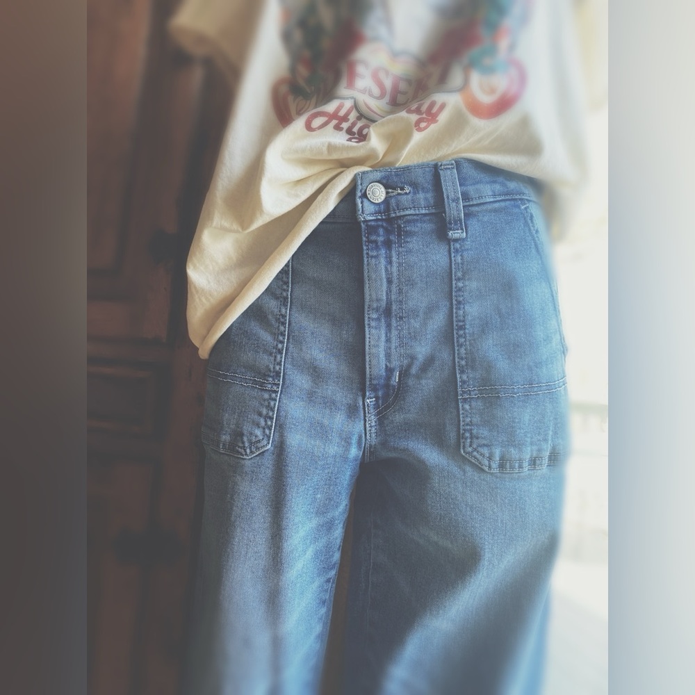 Levi’s Altered Raw Hem Carpenter Jeans | NWT Custom | Size 9/30